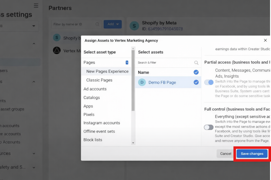 Review and Confirm Changes